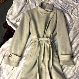 Wool winter coat Badgley Mischka